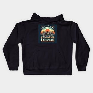 classic motorcycle Kids Hoodie